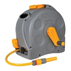 Hozelock 2 In 1 Compact Reel Grey/Yellow (25m)