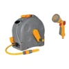 Hozelock 2415 2-n-1 Compact Enclosed Reel + Hose 25m With A 2679 Multispray Gun -Leaf Shop hozelock 2415 2 n 1 compact enclosed reel hose 25m with a 2679 multispray gun5055995506001 01c MP