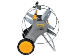 Hozelock - 2460 90m Assembled Metal Hose Cart ONLY -Leaf Shop hozelock 2460 90m assembled metal hose cart only5010646054294 03c MP
