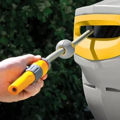 Hozelock Enclosed Auto Reel With 20m Hose Pipe Garden Watering Cleaning Yard -Leaf Shop hozelock enclosed auto reel with 20m hose pipe garden watering cleaning yard5056663618651 02c MP