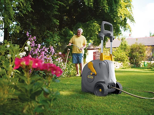 Hozelock Fast Cart Free Standing Garden Watering Hose 40m 2450 & 6005 Connectors 4 Hozelock Fast Cart Free Standing Garden Watering Hose 40m 2450 & 6005 Connectors - Image 2