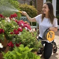 Hozelock Micro Hose Reel Set (L)10m -Leaf Shop hozelock micro hose reel set l 10m5010646062466 01i bq