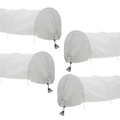 KCT 4 Pack Fleece Grow Tunnel Allotment Greenhouse