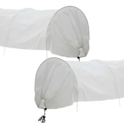 KCT Twin Pack Fleece Grow Tunnel Allotment Greenhouse