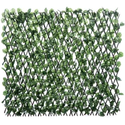 Klikstrom Extensible Fence With Maple Leaves Square Artificial Plant Wall, (H)1m (W)2m
