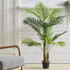 Livingandhome Artificial Bamboo Palm Tree Indoor Decorative Plant In Black Pot 150 Cm -Leaf Shop livingandhome artificial bamboo palm tree indoor decorative plant in black pot 150 cm0735940247511 01c MP