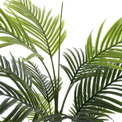 Livingandhome Artificial Bamboo Palm Tree Indoor Decorative Plant In Black Pot 150 Cm -Leaf Shop livingandhome artificial bamboo palm tree indoor decorative plant in black pot 150 cm0735940247511 04c MP