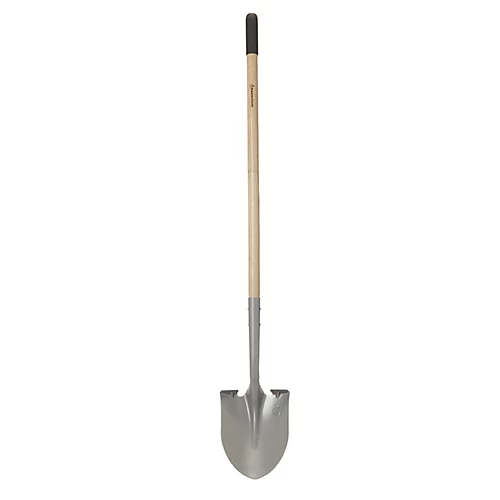 Magnusson Wooden Pointed Straight Handle Shovel 4 Magnusson Wooden Pointed Straight Handle Shovel - Image 2