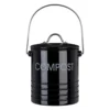 Maison By Premier Black Compost Bin With Handle -Leaf Shop maison by premier black compost bin with handle5018705727851 01c MP