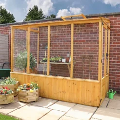 Mercia 8x4 Lean To Greenhouse With Adjustable Vent 7 Mercia 8x4 Lean To Greenhouse With Adjustable Vent -Leaf Shop mercia 8x4 lean to greenhouse with adjustable vent5029442076096 02c bq
