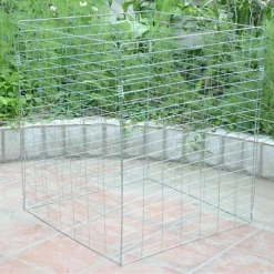 Metal Wire Mesh Compost Bin Garden Composter Converter Eco Recycling Storage Bin