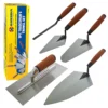 New 5pc Tradesman Trowel Set Brick Jointer Hand Brick Plastering Builders -Leaf Shop new 5pc tradesman trowel set brick jointer hand brick plastering builders5056316719049 01c MP