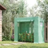 Outsunny 200x76x168cm Walk-in Garden Greenhouse Plant Warm House W/ Roll Up Door -Leaf Shop outsunny 200x76x168cm walk in garden greenhouse plant warm house w roll up door5056534543785 01c MP
