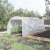 Outsunny 4 X 3 X 2 M Polytunnel Greenhouse Pollytunnel Tent Steel Frame White -Leaf Shop outsunny 4 x 3 x 2 m polytunnel greenhouse pollytunnel tent steel frame white5056534554576 01c MP