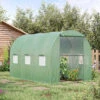 Outsunny Polytunnel Walk-in Garden Greenhouse With Zip Door And Windows 3 X 2M -Leaf Shop outsunny polytunnel walk in garden greenhouse with zip door and windows 3 x 2m5055974862210 01c MP