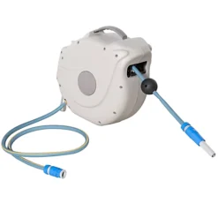 Outsunny Retractable Hose Reel Wall Mounted W/ Lead-in Hose And Handle, 20m 7 Outsunny Retractable Hose Reel Wall Mounted W/ Lead-in Hose And Handle, 20m -Leaf Shop outsunny retractable hose reel wall mounted w lead in hose and handle 20m5056534576363 02c MP
