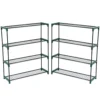 Oypla Flower Staging Display Greenhouse Racking Shelving Double Pack -Leaf Shop oypla flower staging display greenhouse racking shelving double pack5056233250953 01c MP