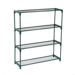 Oypla Flower Staging Display Greenhouse Racking Shelving Double Pack -Leaf Shop oypla flower staging display greenhouse racking shelving double pack5056233250953 03c MP