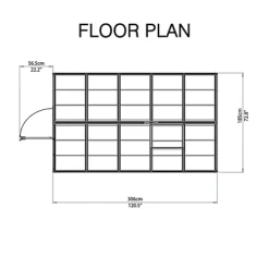 Palram - Canopia Harmony Silver 6x10 Greenhouse -Leaf Shop palram canopia harmony silver 6x10 greenhouse7290103110840 02t bq
