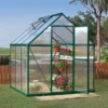 Palram - Canopia Mythos Green 6X6 Greenhouse -Leaf Shop palram canopia mythos green 6x6 greenhouse7290103110949 01i BQ