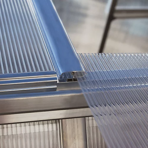 Palram - Canopia Mythos Silver 6x10 Greenhouse 4 Palram - Canopia Mythos Silver 6x10 Greenhouse - Image 2