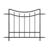 Panacea Curved Traditional Railings, (L)1.22m (H)0.91m (T)20mm -Leaf Shop panacea curved traditional railings l 1 22m h 0 91m t 20mm0093432871157 01c BQ