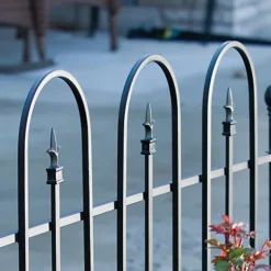 Panacea Triple Arch Traditional Railings, (L)1.22m (H)0.91m (T)20mm -Leaf Shop panacea triple arch traditional railings l 1 22m h 0 91m t 20mm0093432875001 02i bq