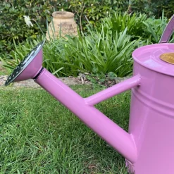 Pink Metal & Chrome Watering Can (3.5 Litre) 7 Pink Metal & Chrome Watering Can (3.5 Litre) -Leaf Shop pink metal chrome watering can 3 5 litre 5055031302062 02c MP