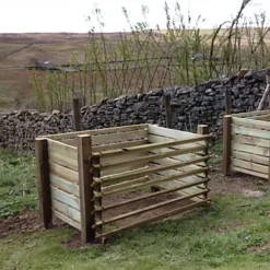 Primrose Outdoor Easy Load Wooden Compost Bin Extra Large 897 Litres -Leaf Shop primrose outdoor easy load wooden compost bin extra large 897 litres5060172834440 06c MP