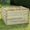 Primrose Outdoor Wooden Compost Bin Extra Large 1575 Litre Composter With Slatted Design 150cm -Leaf Shop primrose outdoor wooden compost bin extra large 1575 litre composter with slatted design 150cm5055372330090 01c MP