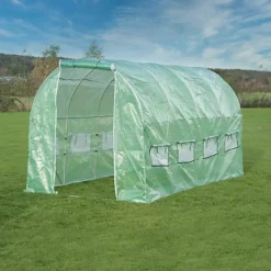 Primrose Premium Polytunnel With Galvanised Frame 3m X 2m