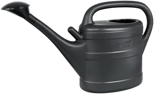 Recycled Plastics 10L Outdoor Watering Can - Anthracite Grey 3 Recycled Plastics 10L Outdoor Watering Can - Anthracite Grey