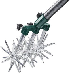 Rolling Cultivator Garden Tool - 18 Offset Blades With Adjustable Telescopic Long Handled - Measures H128 X W16cm 8 Rolling Cultivator Garden Tool - 18 Offset Blades With Adjustable Telescopic Long Handled - Measures H128 X W16cm -Leaf Shop rolling cultivator garden tool 18 offset blades with adjustable telescopic long handled measures h128 x w16cm5053335898502 03c MP