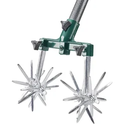 Rolling Cultivator Garden Tool - 18 Offset Blades With Adjustable Telescopic Long Handled - Measures H128 X W16cm 9 Rolling Cultivator Garden Tool - 18 Offset Blades With Adjustable Telescopic Long Handled - Measures H128 X W16cm -Leaf Shop rolling cultivator garden tool 18 offset blades with adjustable telescopic long handled measures h128 x w16cm5053335898502 04c MP