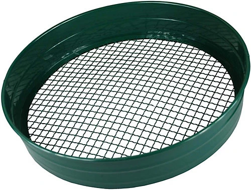 Simpa Steel Garden Riddle Sieve 1/2" 12mm Mesh 70mm Deep 3 Simpa Steel Garden Riddle Sieve 1/2" 12mm Mesh 70mm Deep