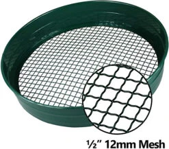 Simpa Steel Garden Riddle Sieve 1/2" 12mm Mesh 70mm Deep 5 Simpa Steel Garden Riddle Sieve 1/2" 12mm Mesh 70mm Deep -Leaf Shop simpa steel garden riddle sieve 1 2 12mm mesh 70mm deep5059331207294 02c MP