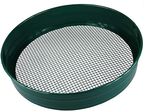 Simpa Steel Garden Riddle Sieve 1/4" 6mm Mesh 70mm Deep 3 Simpa Steel Garden Riddle Sieve 1/4" 6mm Mesh 70mm Deep