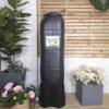 Slim Space Saver Water Butt 100 Litre Garden Water Butt Set Including Water Butt, Filter Kit & Stand -Leaf Shop slim space saver water butt 100 litre garden water butt set including water butt filter kit stand5056589103262 01c MP