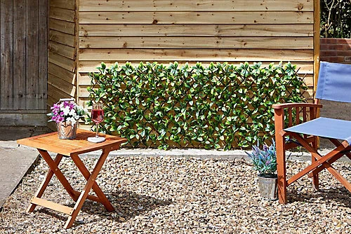 Smart Garden 60cm X 180cm Expanding Lemon Leaf Trellis Wheelie Bin Screen 4 Smart Garden 60cm X 180cm Expanding Lemon Leaf Trellis Wheelie Bin Screen - Image 2