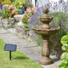 Smart Garden Solar Kingsbury 3 Tier Garden Water Feature Fountain Bird Bath -Leaf Shop smart garden solar kingsbury 3 tier garden water feature fountain bird bath5050642013253 01c MP