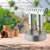 Twin Burner Paraffin Greenhouse Heater Low Cost Garden Frost Heater 4.5L 41cm