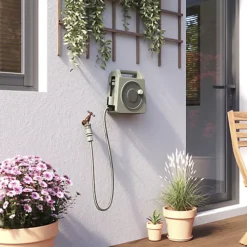 Verve Freestanding Manual Hose Reel Set (L)10m -Leaf Shop verve freestanding manual hose reel set l 10m5059340250946 03i