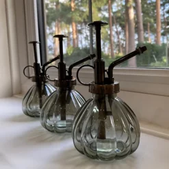 Vintage Style House Plant Glass Water Mister (Pack Of 3) -Leaf Shop vintage style house plant glass water mister pack of 3 5055031304899 04c MP