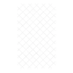 White Polyvinyl Chloride (PVC) Trellis (W)200cm X (H)100cm