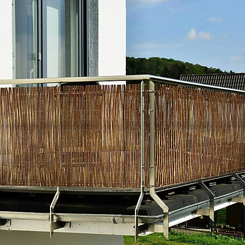 Willow Natural Garden Fence Screening Roll Privacy Border Sun Protection 1.8m X 4m 5 Willow Natural Garden Fence Screening Roll Privacy Border Sun Protection 1.8m X 4m - Image 3