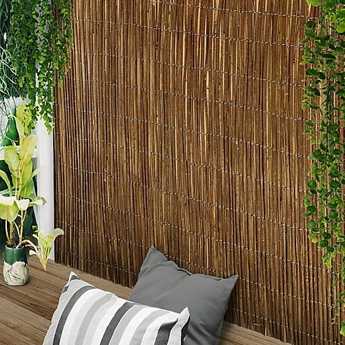 Willow Natural Garden Fence Screening Roll Privacy Border Sun Protection 1.8m X 4m 6 Willow Natural Garden Fence Screening Roll Privacy Border Sun Protection 1.8m X 4m - Image 4