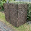 Willow Wheelie Bin Screen Metal Frame (Double) -Leaf Shop willow wheelie bin screen metal frame double 5060266594045 01c MP